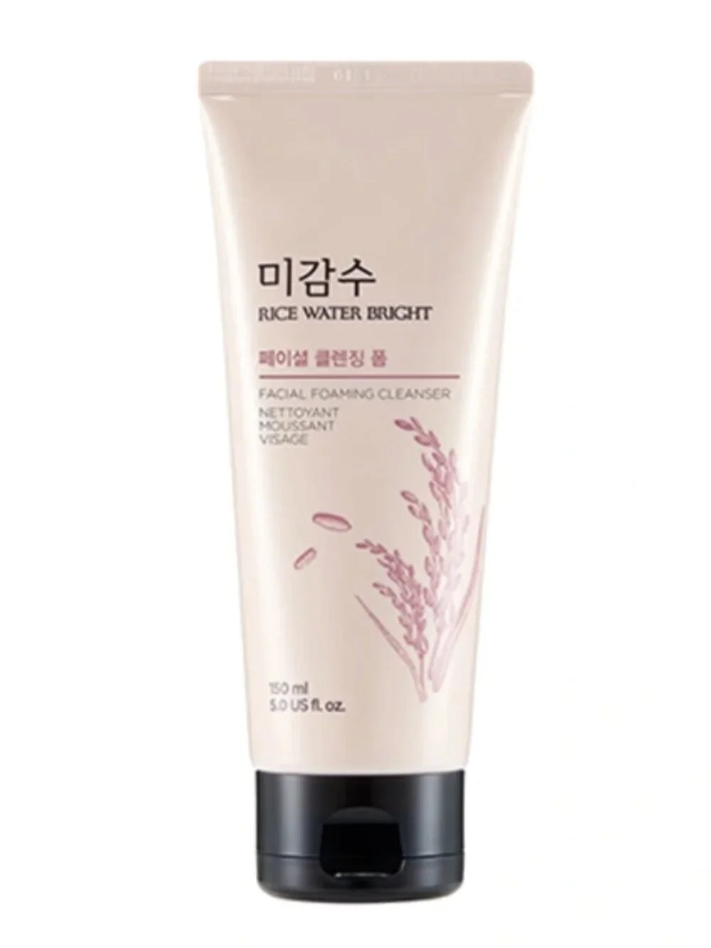 The Face Shop Rice Water Bright Foaming Cleanser 150ml Korean Face Wash NEW